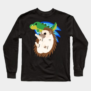 Charge!! - Limpet & Mr Crocodillian Long Sleeve T-Shirt